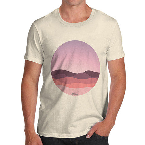 Circle Landscape Men's T-Shirt