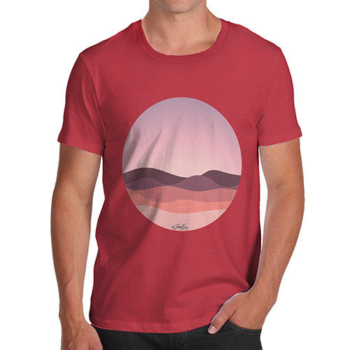 Circle Landscape Men's T-Shirt