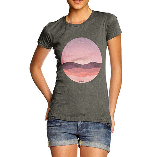 Circle Landscape Women's T-Shirt 