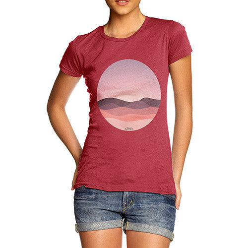 Circle Landscape Women's T-Shirt 