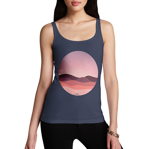 Circle Landscape Women's Tank Top