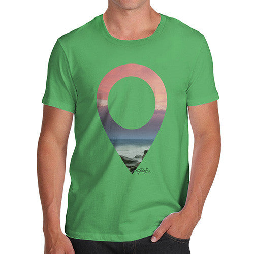 Destination Pin Men's T-Shirt