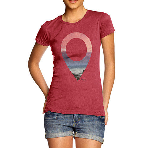 Destination Pin Women's T-Shirt 