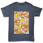 Food Collage Boy's T-Shirt