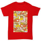 Food Collage Boy's T-Shirt