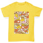 Food Collage Boy's T-Shirt