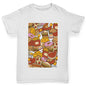 Food Collage Girl's T-Shirt 