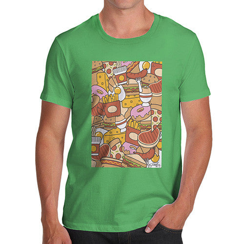 Food Collage Men's T-Shirt