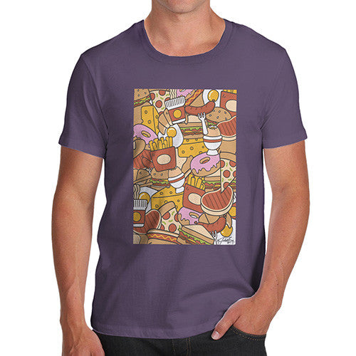 Food Collage Men's T-Shirt