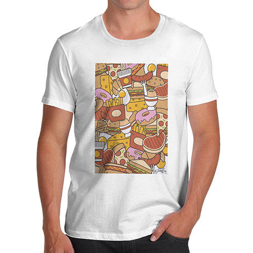 Food Collage Men's T-Shirt