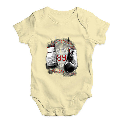 Boxing Gloves 89 Baby Unisex Baby Grow Bodysuit