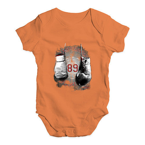 Boxing Gloves 89 Baby Unisex Baby Grow Bodysuit