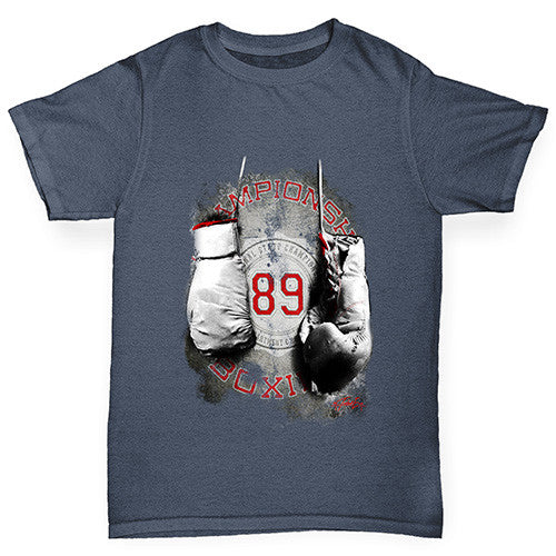 Boxing Gloves 89 Boy's T-Shirt