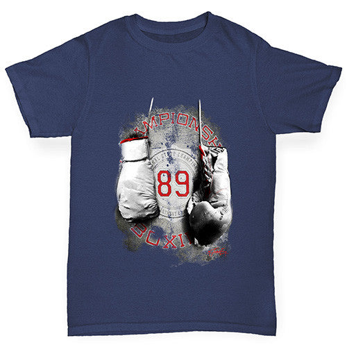 Boxing Gloves 89 Boy's T-Shirt