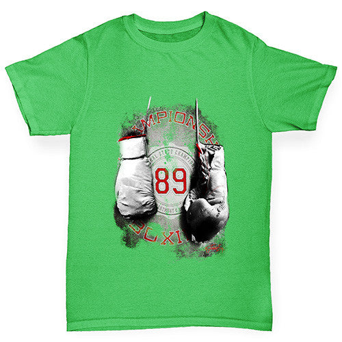 Boxing Gloves 89 Girl's T-Shirt 