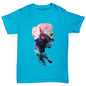 Cosmic Mountain Woman Boy's T-Shirt