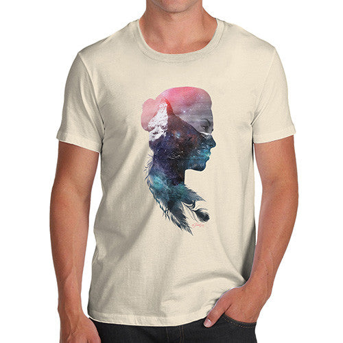Cosmic Mountain Woman Men's T-Shirt