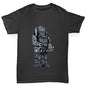 Robot Speakers Girl's T-Shirt 