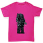 Robot Speakers Girl's T-Shirt 