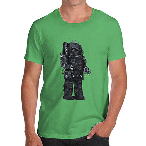 Robot Speakers Men's T-Shirt