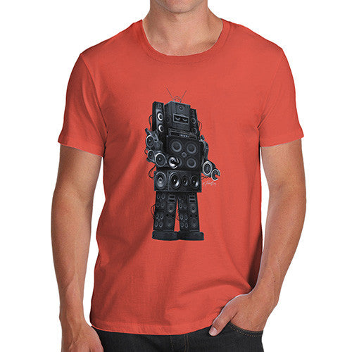 Robot Speakers Men's T-Shirt