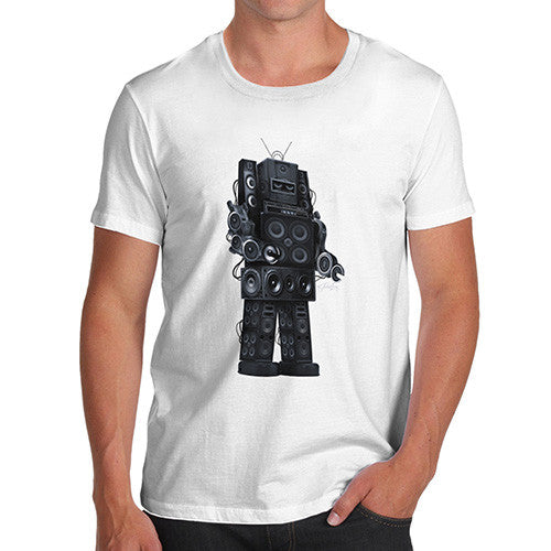 Robot Speakers Men's T-Shirt