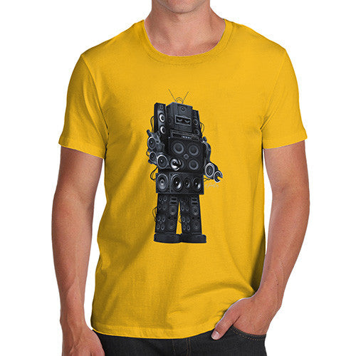 Robot Speakers Men's T-Shirt