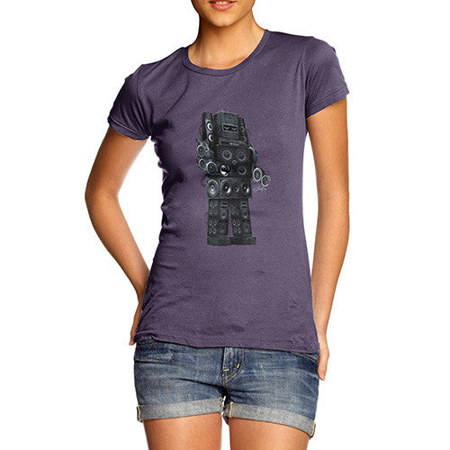 Robot Speakers Women's T-Shirt 