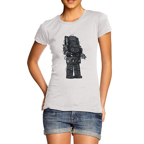 Robot Speakers Women's T-Shirt 