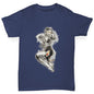 Tattooed Pin Up Lady Boy's T-Shirt