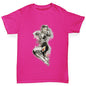 Tattooed Pin Up Lady Girl's T-Shirt 