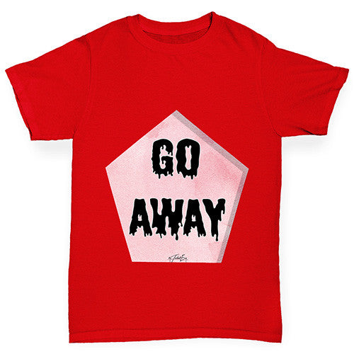 Go Away Girl's T-Shirt 