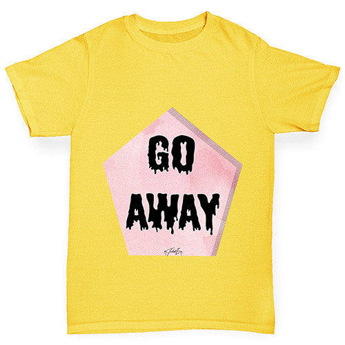 Go Away Girl's T-Shirt 