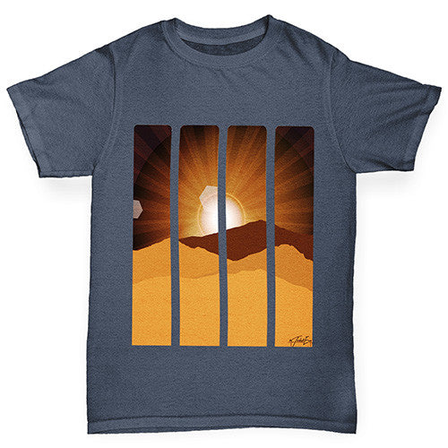 Rectangles Boy's T-Shirt