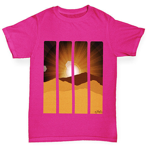 Rectangles Girl's T-Shirt 