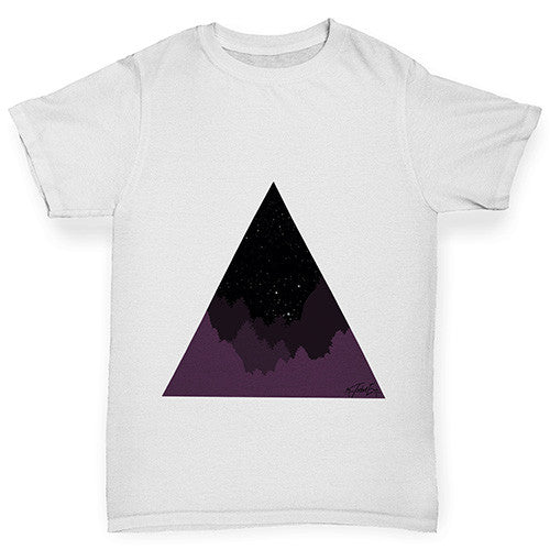Triangle Landscape Boy's T-Shirt