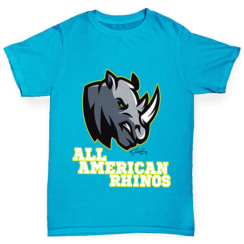 All American Rhino Boy's T-Shirt