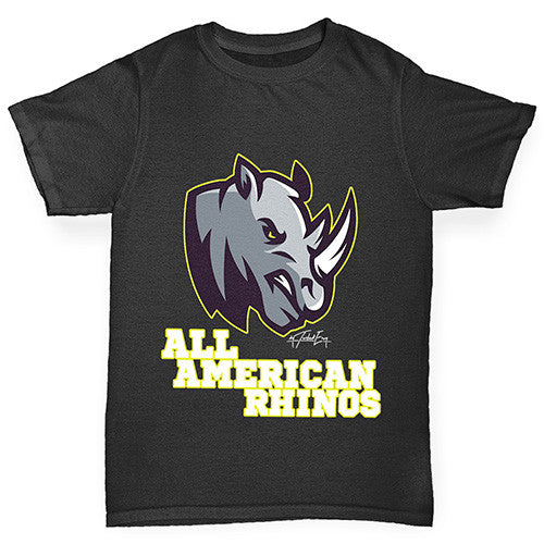 All American Rhino Boy's T-Shirt