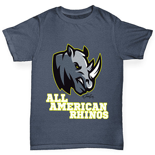 All American Rhino Boy's T-Shirt