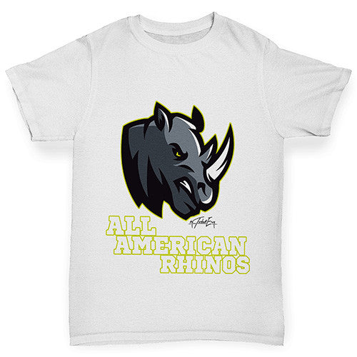 All American Rhino Boy's T-Shirt