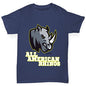 All American Rhino Girl's T-Shirt 