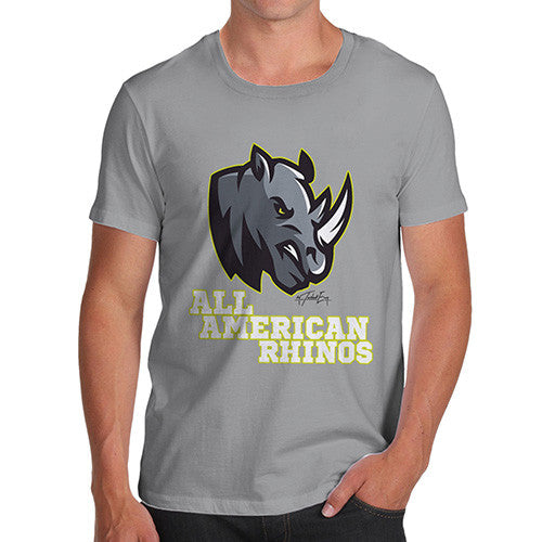 All American Rhino Men's T-Shirt
