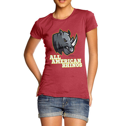 All American Rhino Women's T-Shirt 