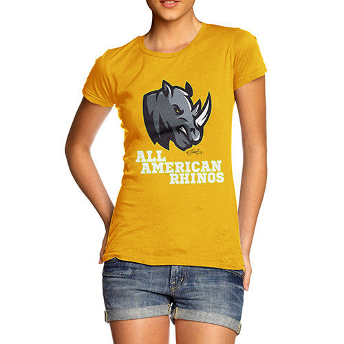 All American Rhino Women's T-Shirt 