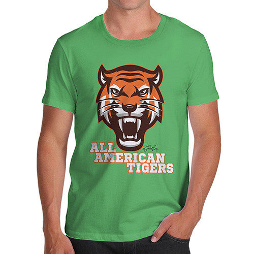 All American Tiger Men's T-Shirt