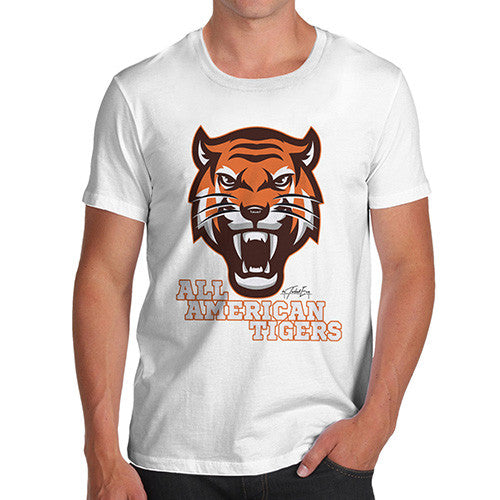 All American Tiger Men's T-Shirt