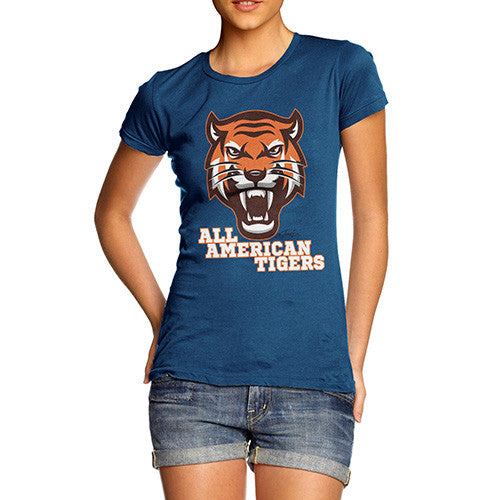 All American Tiger Women's T-Shirt 