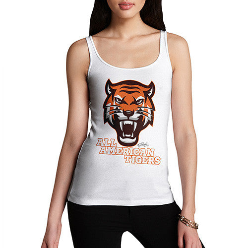 All American Tiger Women's Tank Top