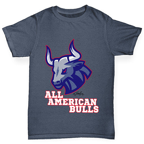 All American Bull Boy's T-Shirt