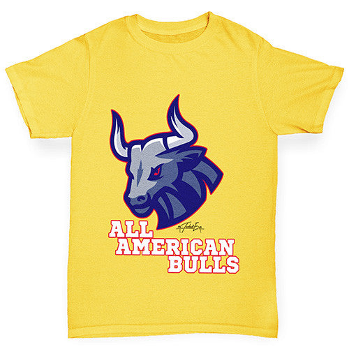 All American Bull Boy's T-Shirt